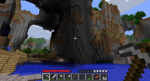 Minecraft gameplay screenshot