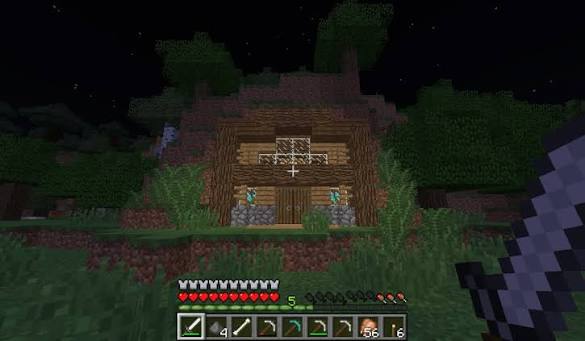 Minecraft gameplay screenshot